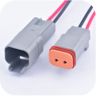 Faisceau de câbles du connecteur Deutsch DT 2P