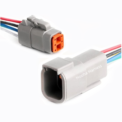 Faisceau de câbles du connecteur Deutsch DTM 6P