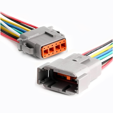 Faisceau de câbles du connecteur Deutsch DTM 12P