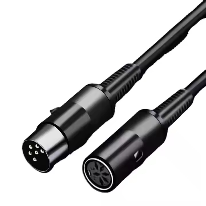 7 PIN XLR MALE TO FEMALE 7 PIN XLR MALE TO FEMALE